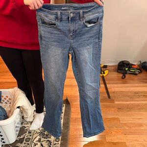 American Eagle Outfitters Light Blue Boot Cut Jeans